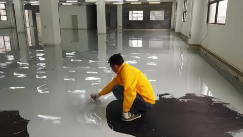 汉川防腐防静电地坪,防腐防静电自流平地坪