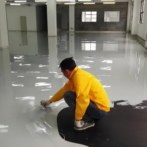 汉川防腐防静电地坪,防腐防静电自流平地坪